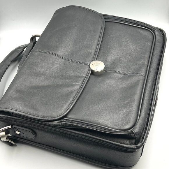 Dell Professional Leather Briefcase - Picture 2 of 11